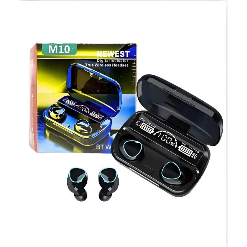 Fone de Ouvido Bluetooth MDM M10 com Power Bank e 4h de Autonomia e Isolamento de Ruído - MDM - Celular E Smartphone