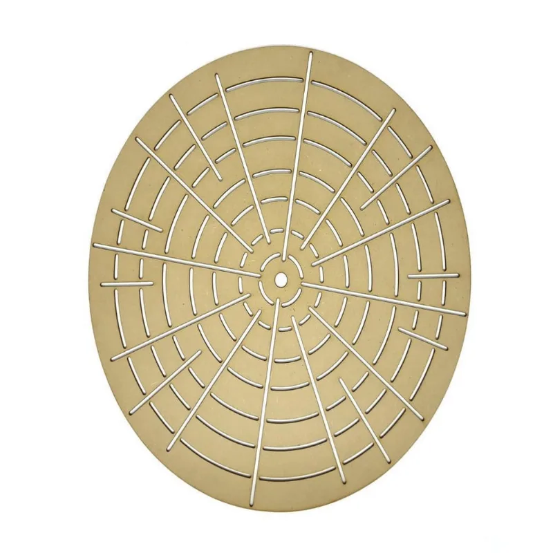Gabarito Mandala Mdf 40 Cm - Fazer Pontilhismo Artesanato
