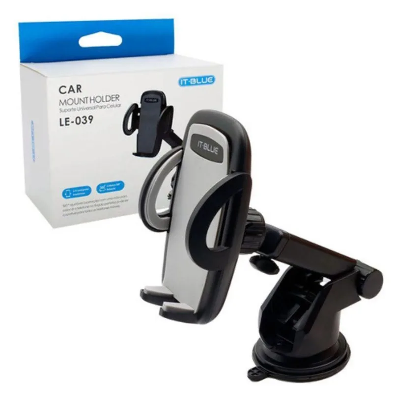 Suporte Universal 360 Vidro Forte Para Moto One Vision