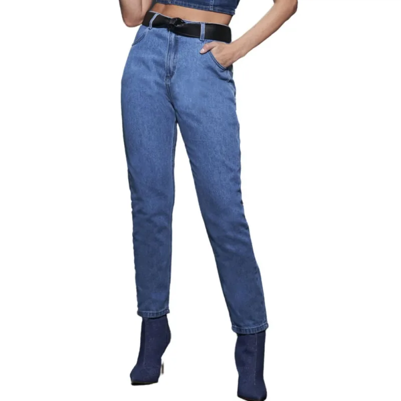 Calça Feminina Carrot Tezz TE21530 - Não Disponível - Moda