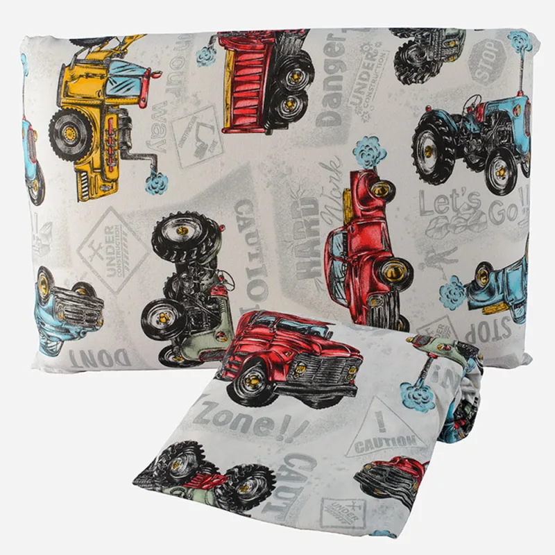 Jogo Cama Lençol Diverkids Solteiro Infantil Malha Soft 100% Algodão 2 Peças - Carros Vermelho - Casa Scarpa - Cama, Mesa E Banho