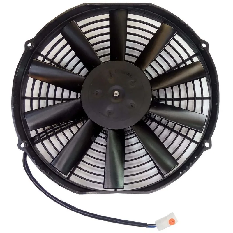 Eletro Ventilador Spal Axial Perfil Baixo 24v 11pol Aspirant