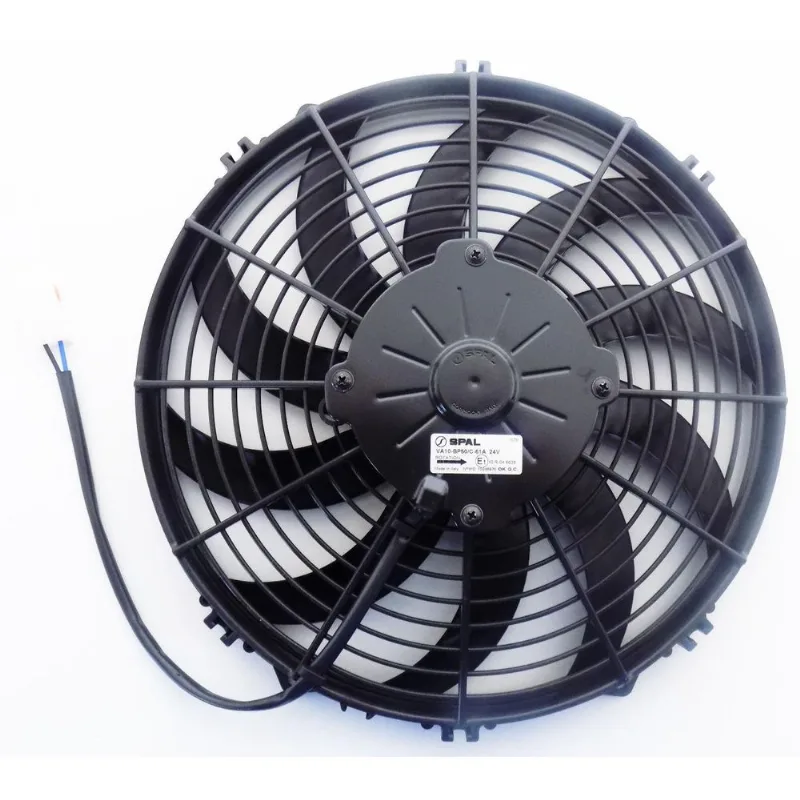Eletro Ventilador Spal Axial Perfil Baixo 24v 12 Aspirante
