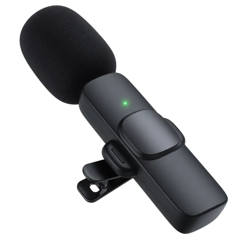Microfone Sem Fio Lightning para Gravação de Áudio - MDM - Instrumentos Musicais