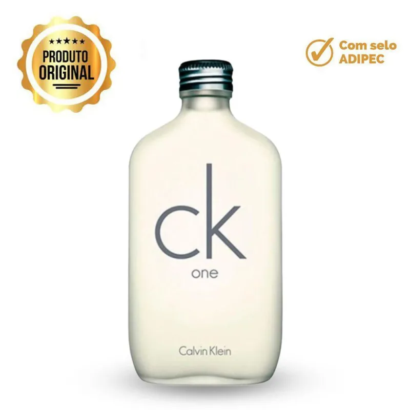 Perfume-ck-one-calvin-klein Eau De Toilette Perfume Unissex 200ml - Calvin Klein - Beleza E Perfumaria