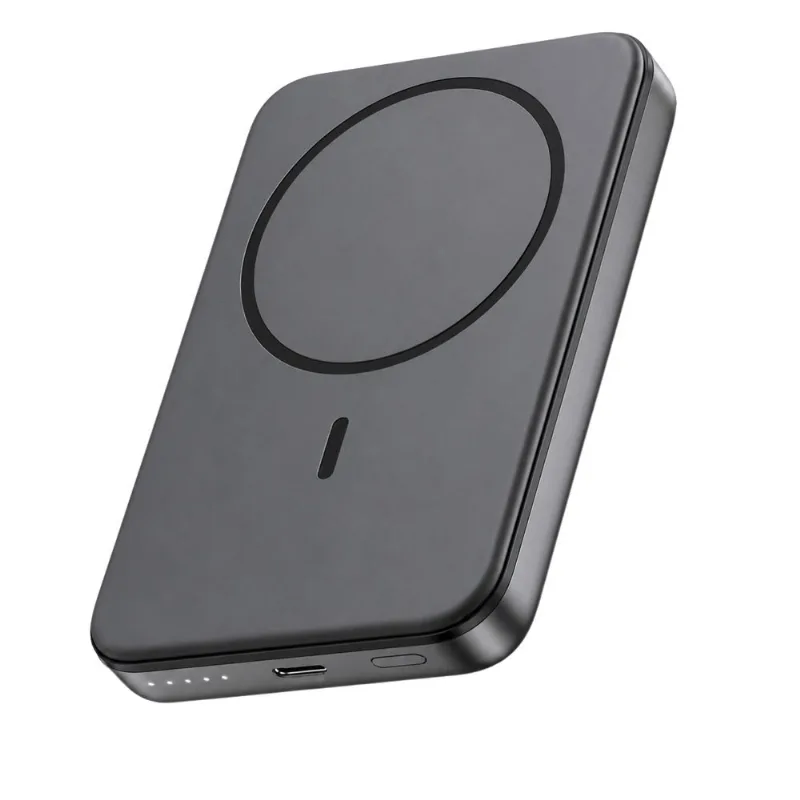 Carregador Portátil 5000 mAh Carga Rápida USB-C Preto