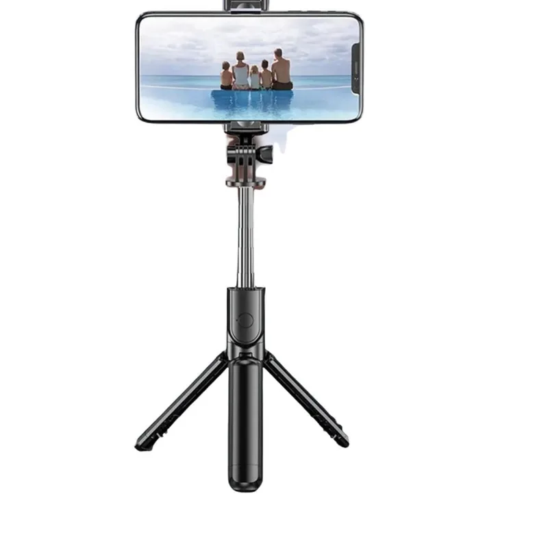 Bastão De Selfie Com Rotação Panorâmica 360
