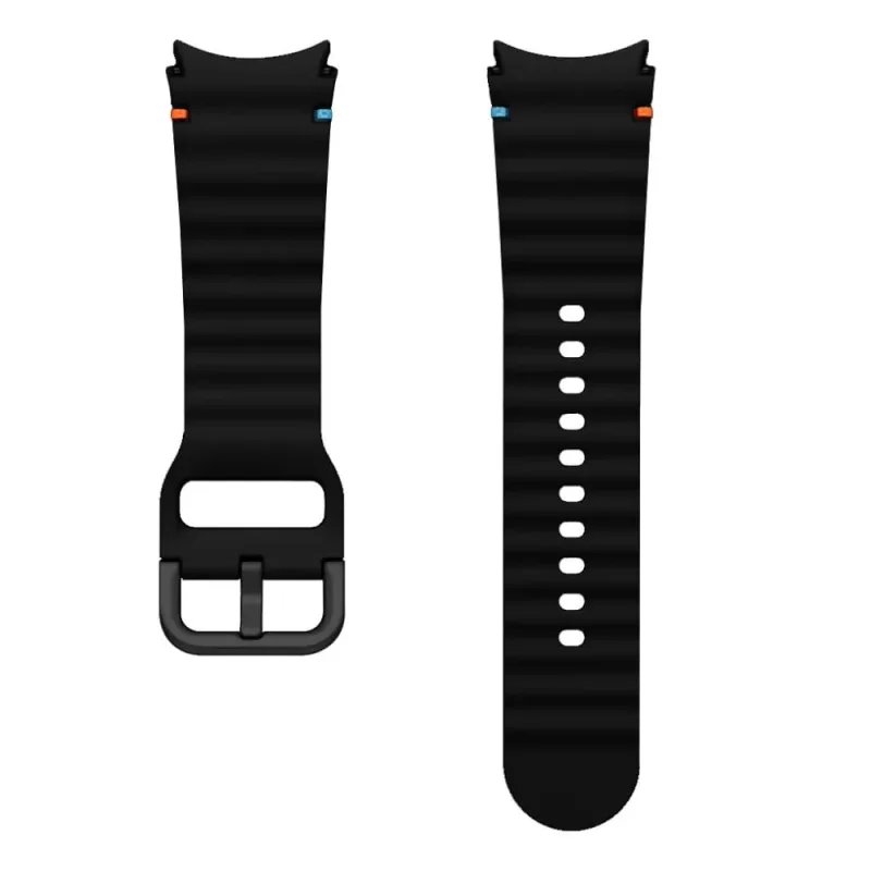 Pulseira SmartWatch Preta Ondas Moderna Para Watch 6 - MDM - Relógios