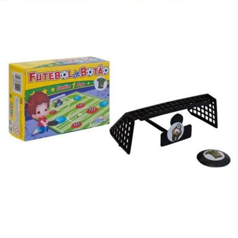 Brinquedo Jogo Futebol De Botão Com 2 Times Infantil