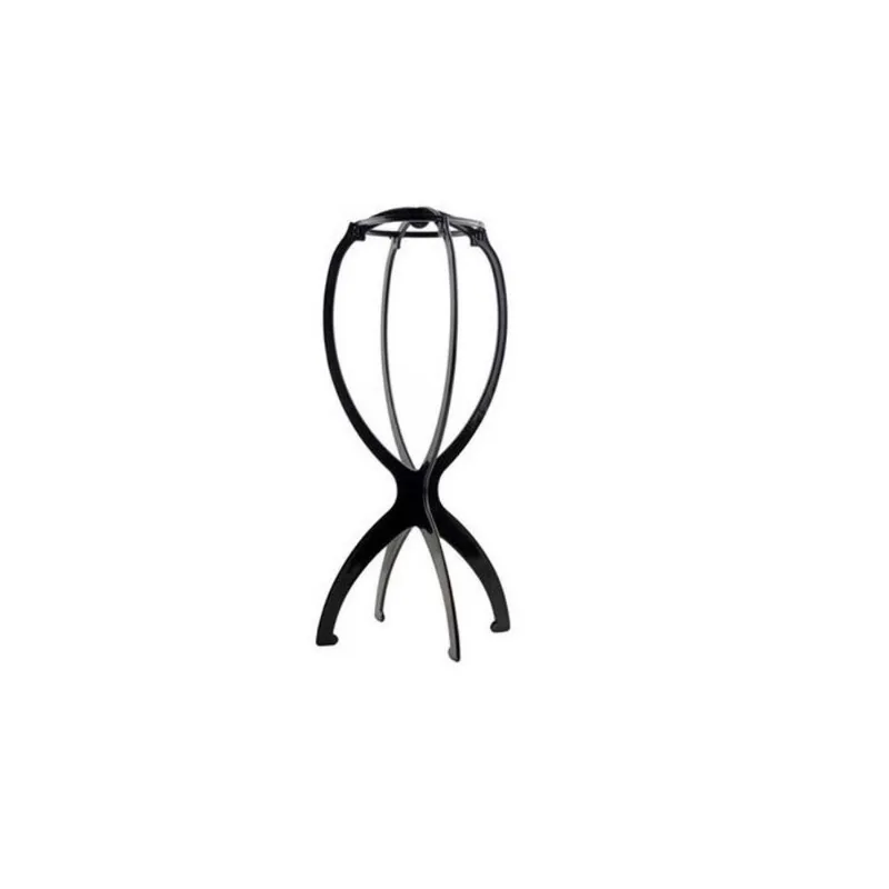 Suporte plástico Preto p/ peruca chapéu front lace prótese
