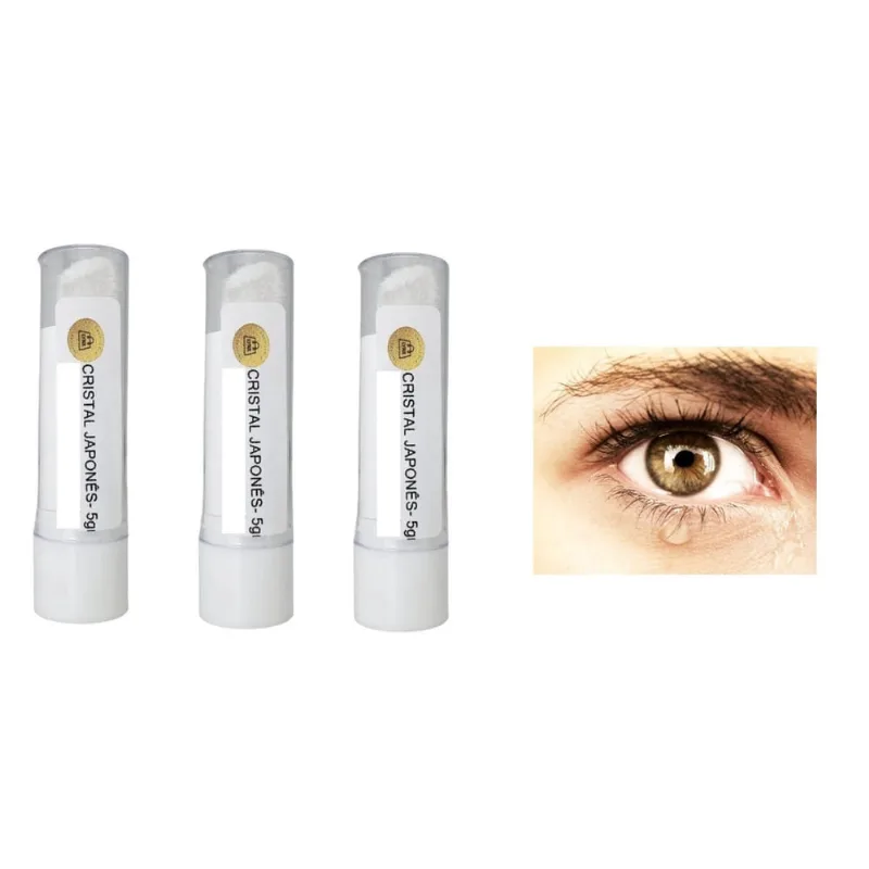 Kit 3 unidades Cristal Japonês Lagrimas Cenográficas