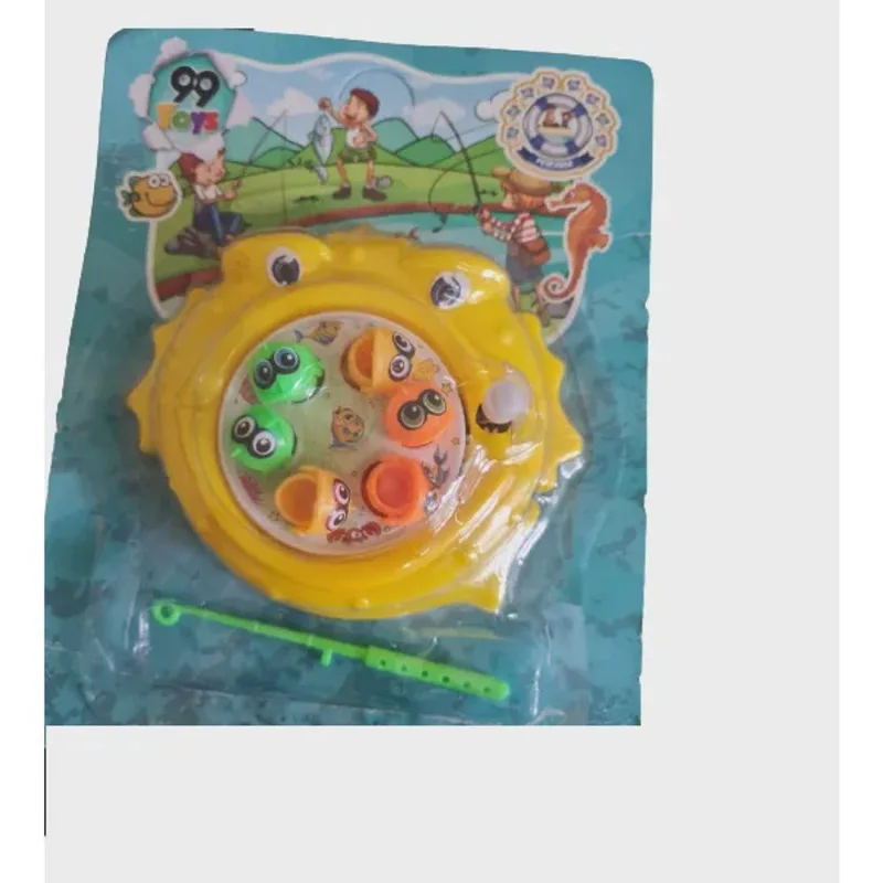 Kit 5un Brinquedo Jogo Pescaria Pesca Peixe Infantil