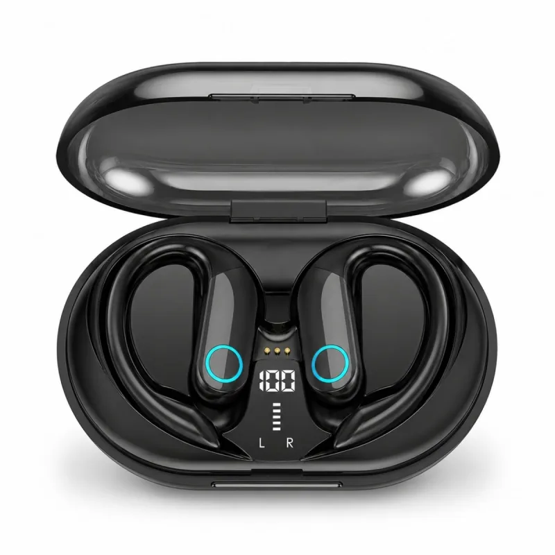 Fone de ouvido ARC atleta profissional preto 4hrs - MDM - áudio