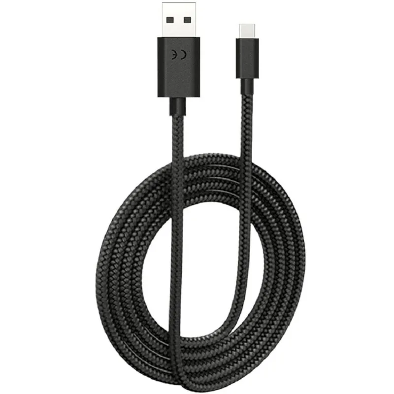 Cabo Usb Resistente Type C Para Moto G8 Power