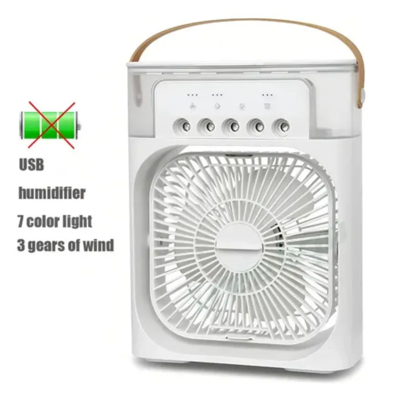 Ventilador Climatizador Portátil de Mesa, Fácil de Transportar - MDM - Eletroportáteis