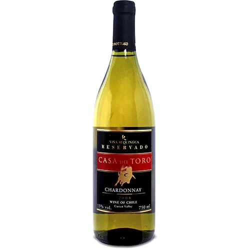 Vinho Branco Chileno Casa Del Toro Chardonnay 2009 - CHARDONNAY - Bebidas
