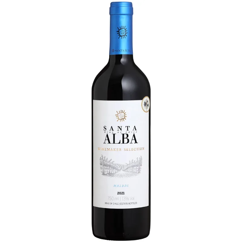 Vinho Chileno Santa Alba Malbec 750ml