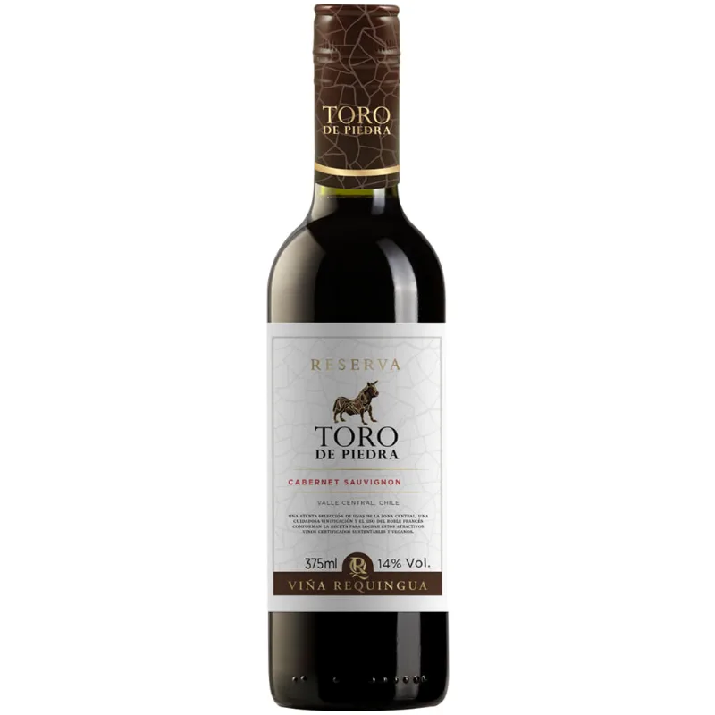 Vinho Chileno Toro De Piedra Reserva Tinto Cabernet Sauvignon 375ml