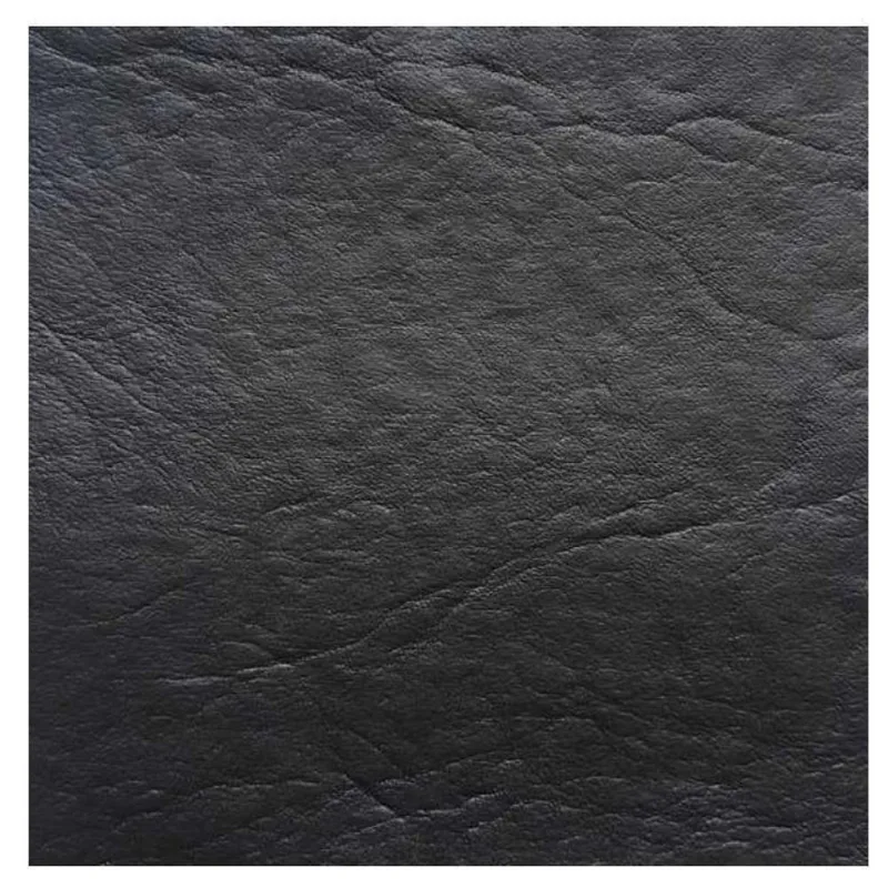 1 Metro - Tecido Couro Sintético Corino Courino - Cor Preto
