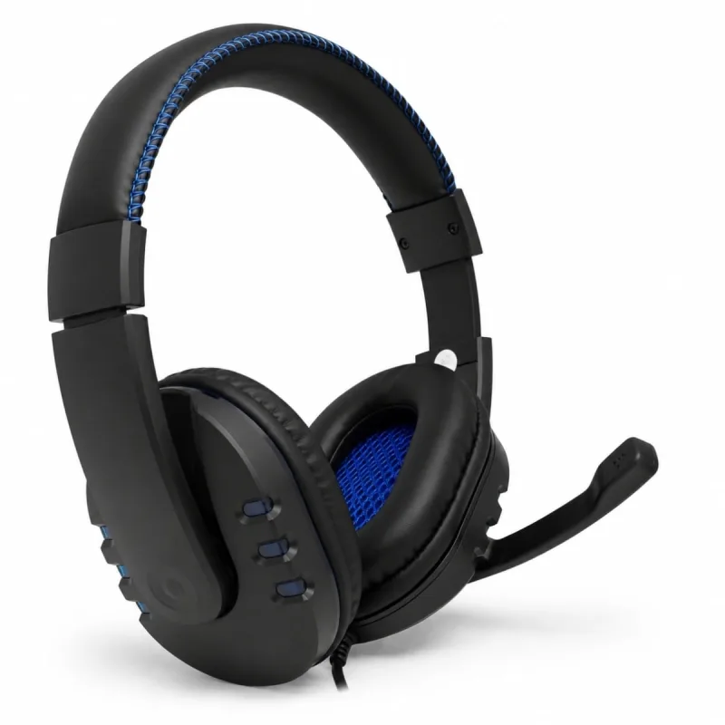 Headset para Jogos Compatível PS4 Original Som Surround - MDM - áudio