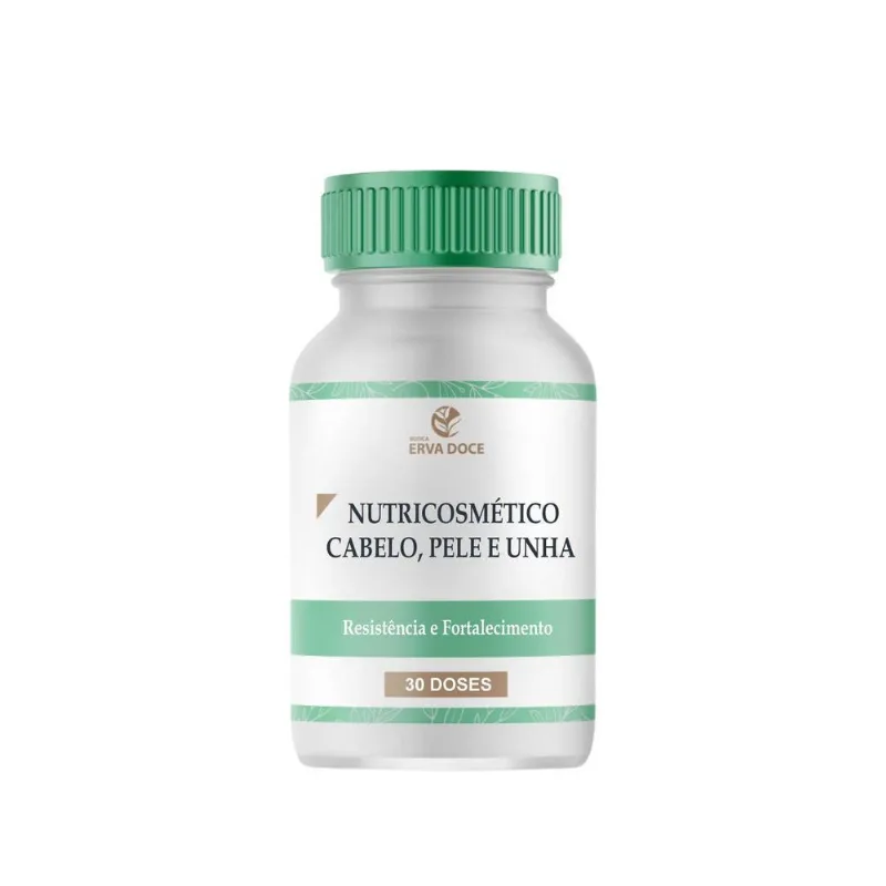 Nutricosmetico Fortalecedor De Cabelo, Pele E Unha 30 Doses