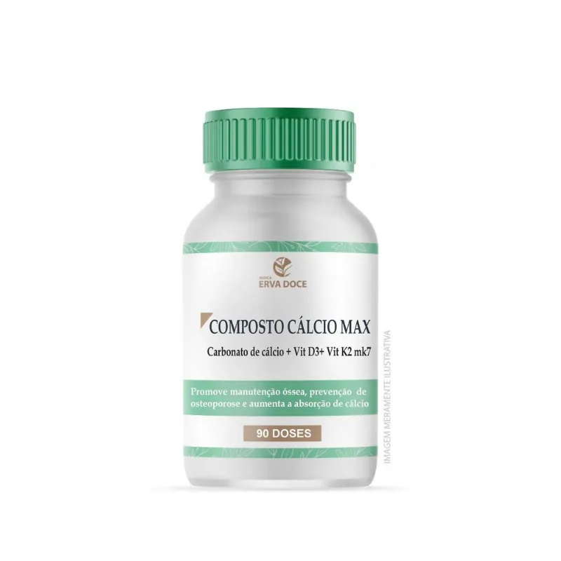 Composto Calcio Max 90 Capsulas