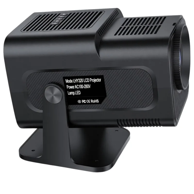 Projetor Android HY320 390 ANSI Lumens Para Família Bivolt - MDM - Tv E Vídeo