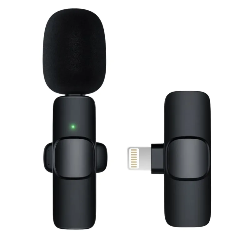 Microfone Wireless com Conexão Lightning Compacto - MDM - Instrumentos Musicais