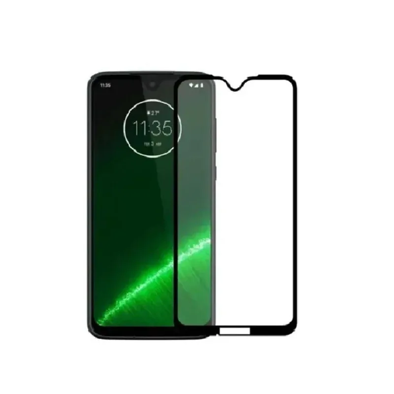 Película De Vidro 3d 4d 5d Para G7 E G7 Plus - Preta