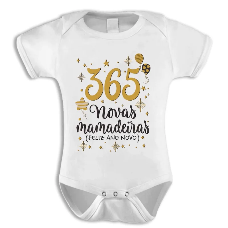 Body Bebê réveillon em família personalizado 2022