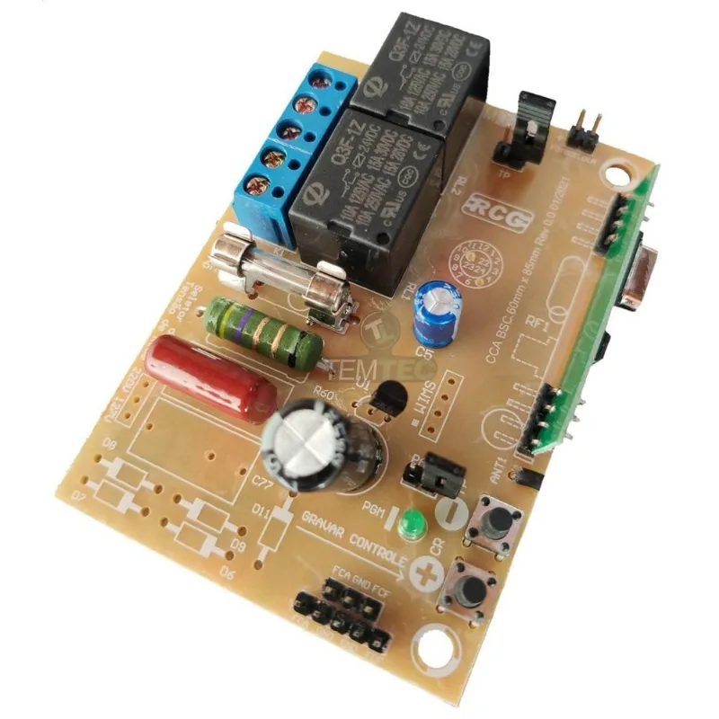 Central De Comando Placa Universal Rcg Básica Prime 127v