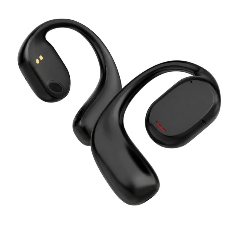 Fone de Ouvido com Microfone MDM Conducao Ossea Esportivo sem Fio Sensor Touch Preto - MDM - Agro