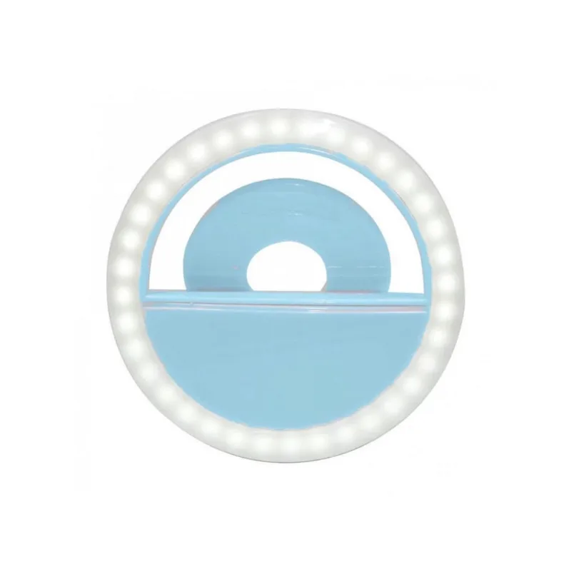 Mini Ring Light Selfie Celular Led Portátil Tablet Notebook