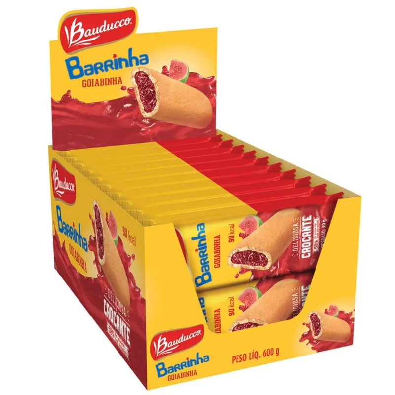 Barrinha Goiabinha Bauducco Display C/20X30G