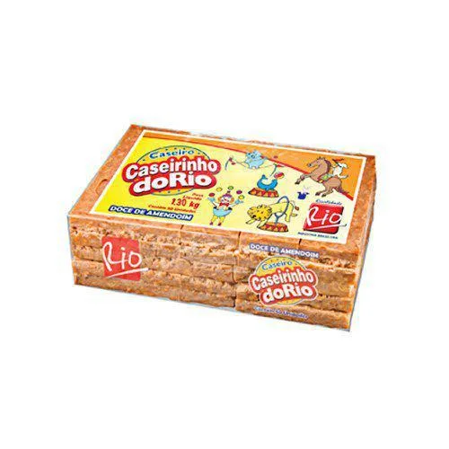 Kit 3 Pacotes Doce Amendoim Caseirinho Rio 50un 1,3kg=150un - Não Informado - Mercearia