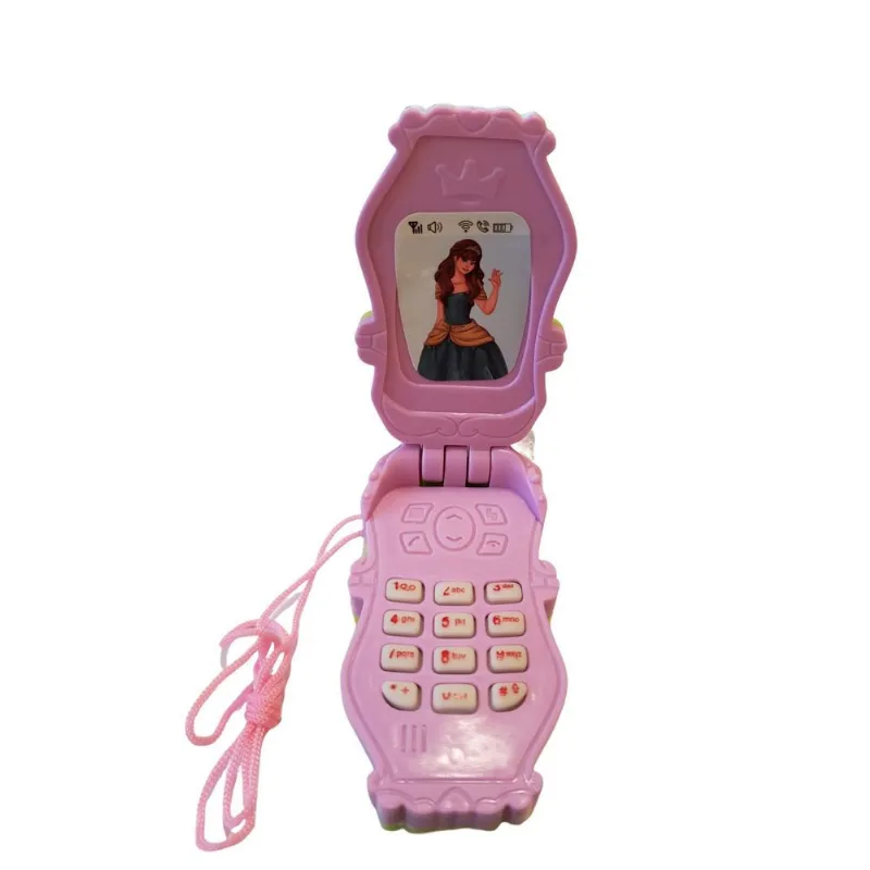 Celular Musical Princesas Infantil Com Luz E Som Brinquedo