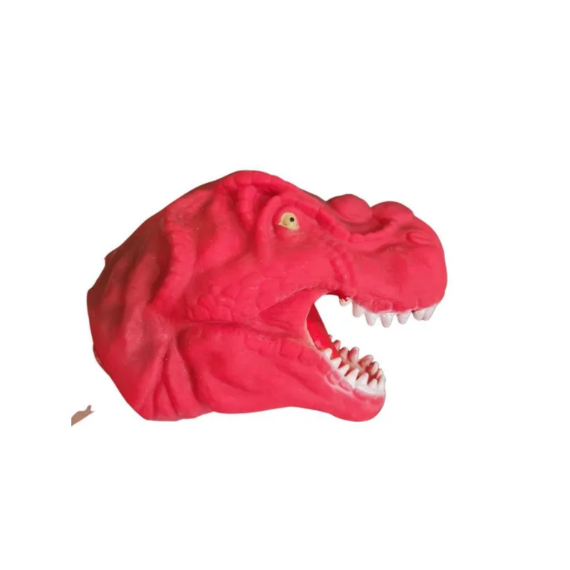Fantoche Em Forma De Dinossauro T-rex - Vermelho