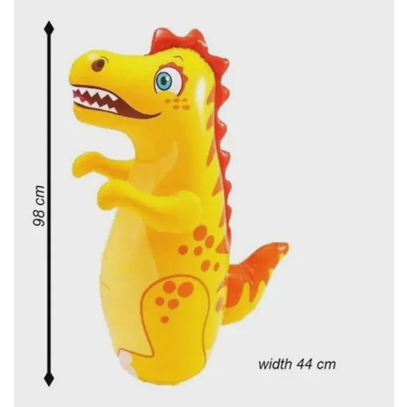 João Bobo Dinossauro Inflável Divertido - Intex