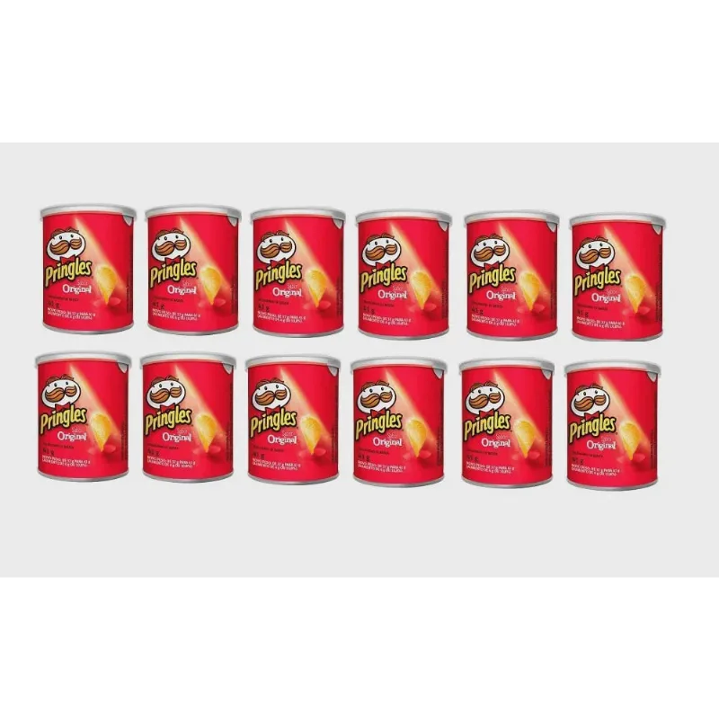 16 unidades de Batata Pringles original 41g cada