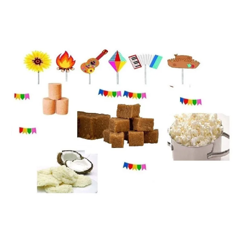 Kit Doces Para Festa Junina/ Julina São João Nº50 c/ 130 un