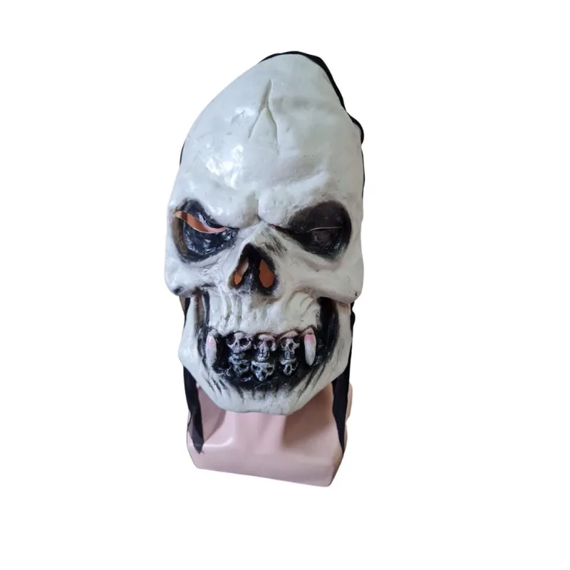 Fantasia Máscara de Terror Caveira Halloween