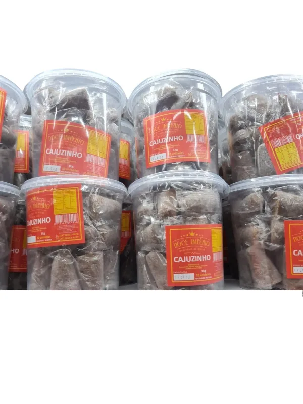 Pote Doce Caju Cajuzinho 80 Unidades - Não Informado - Mercearia