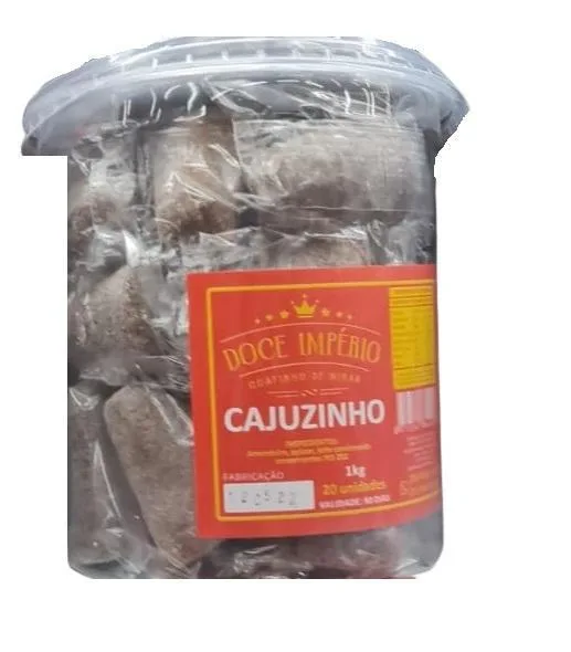 Doce Cajuzinho Pote 2 Kilos- 40 Unidades - Não Informado - Mercearia
