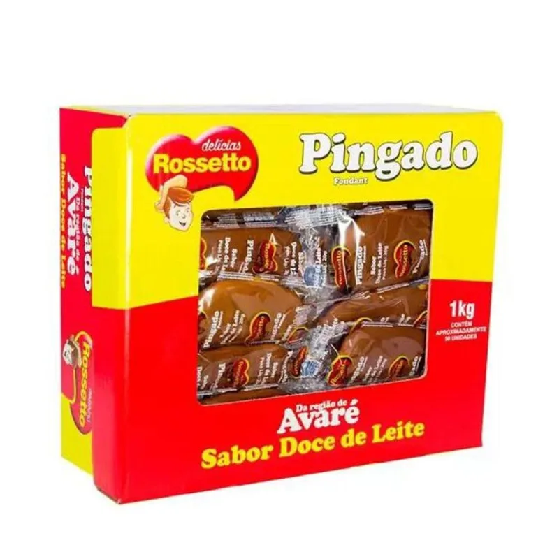 Pingado Doce De Leite- Kit 4 Caixas Com 50 Unid X 20g = 200un