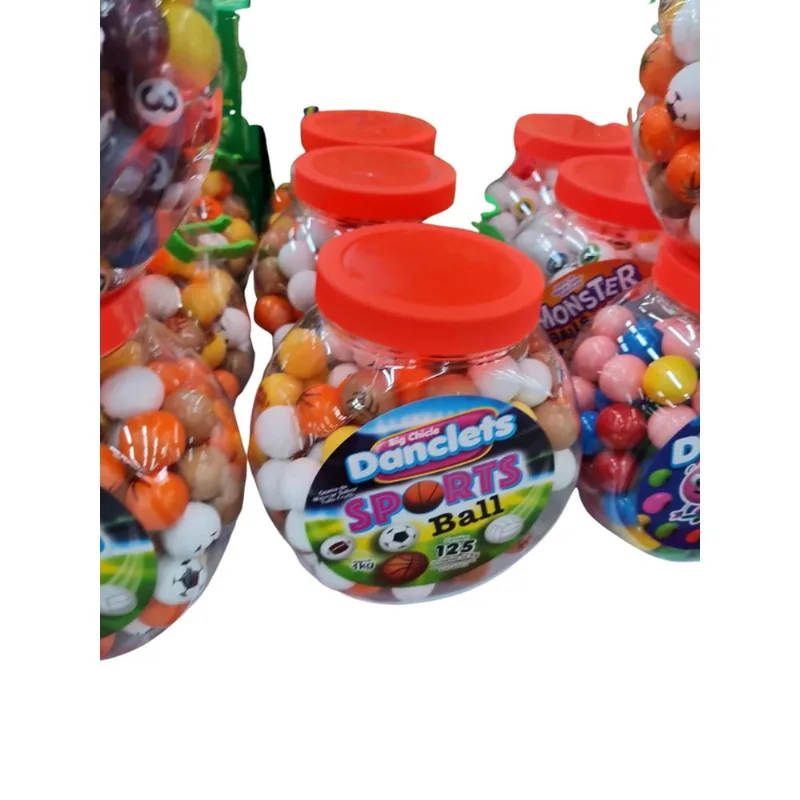 Chiclete Danclets Pool Ball c/250un 8gr - Danilla
