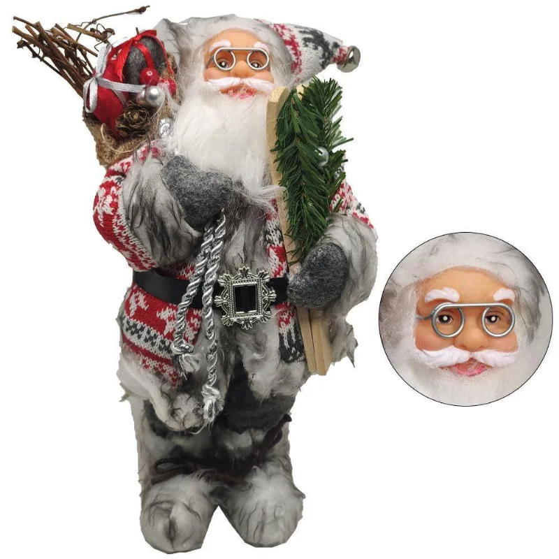 Boneco Papai Noel Natalino 30Cm Natal