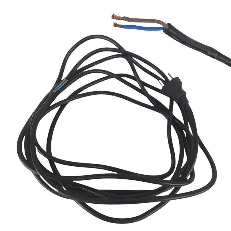 Cabo Fio Tomada 5 Metros 2x1.5 Mm Dois Pinos Cabinho Cobre