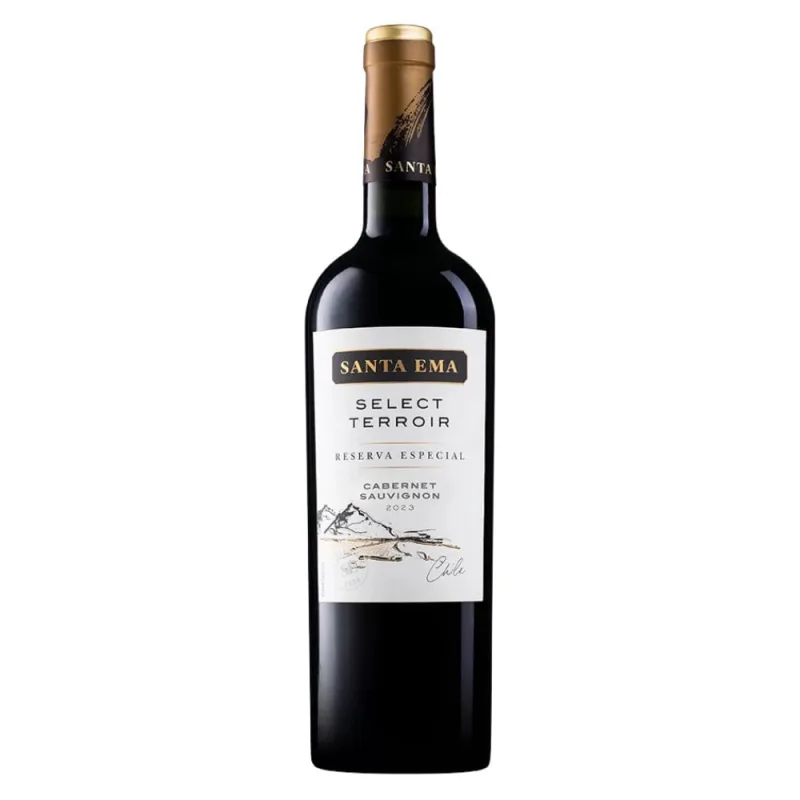Vinho Chileno Santa Ema Select Terroir Cabernet Sauvignon 750ml - Santa Ema