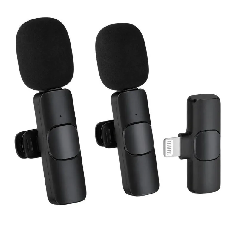 Kit Microfone De Lapela 2 Em 1 Mdm Para Vídeos Com Conexão Lightning Hd - MDM - Instrumentos Musicais
