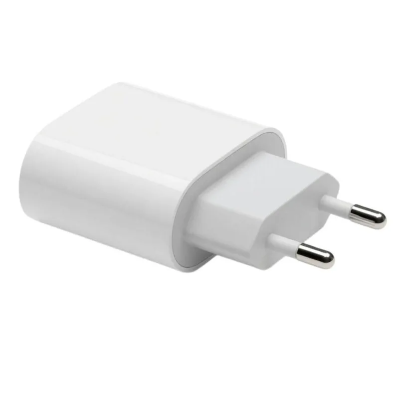 Carregador de Parede MDM para Celulares com Power Delivery Pd Branco com 2 Cabos